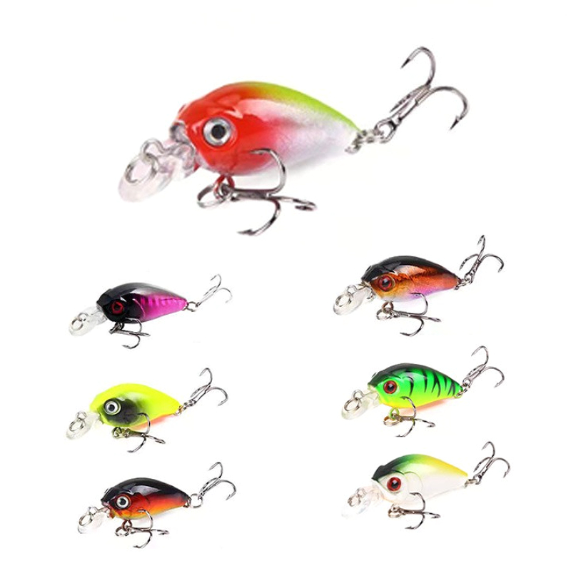 Fishing Lure Crankbait - 4.5cm 4g 1pcs Mini Minnow Fishing