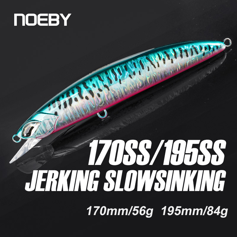 Fishing Lure Buzzbait - NOEBY Jerking Slow Sinking Minnow Fishing
