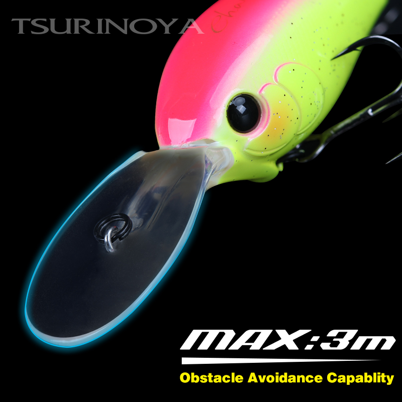 Fishing Lure Crankbait - TSURINOYA 60F Crankbait Fishing Lure 60mm