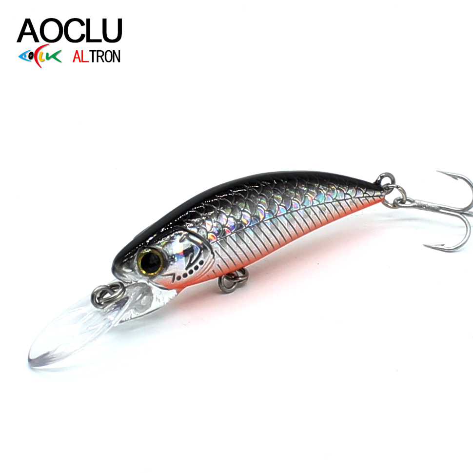 Fishing Lure Crankbait - Aoclu Sinking Shad 50mm 4.0g Diving