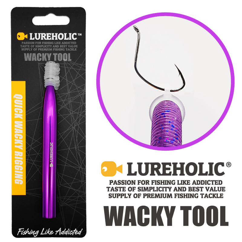 LUREHOLIC 8mm 12mm Wacky Tool  - огляд і ціна Fishing Lure Kit