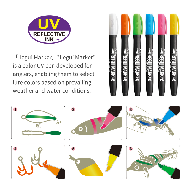 New Fishing Tool UV Fluorescen - огляд і ціна Fishing Lure Kit