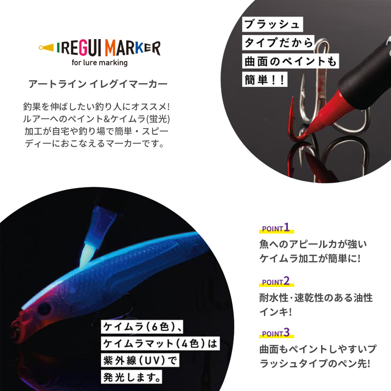 New Fishing Tool UV Fluorescen - огляд і ціна Fishing Lure Kit