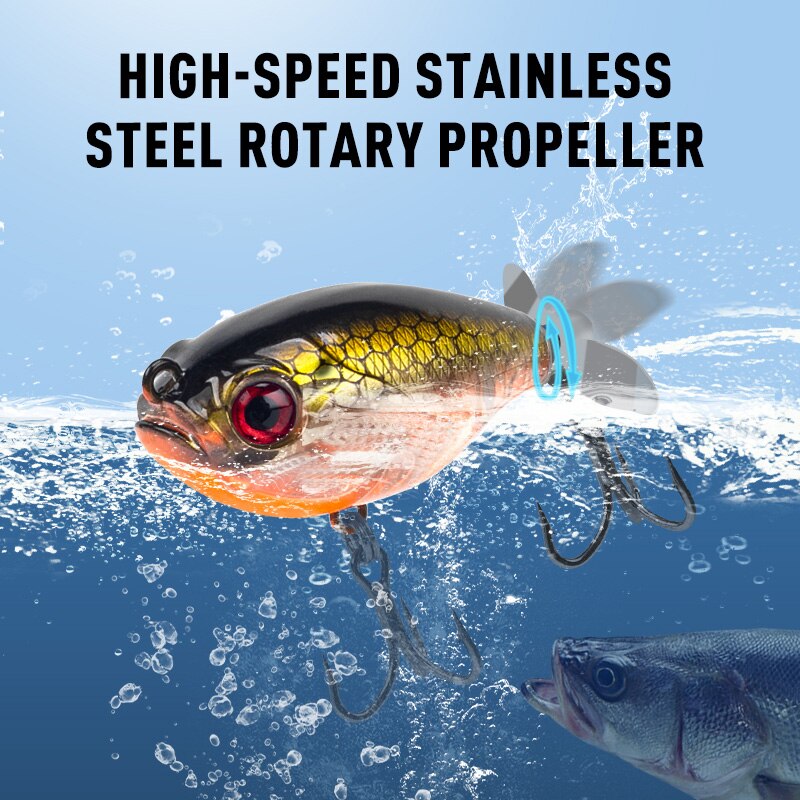 Kingdom Propeller Topwater Pop - огляд і ціна Fishing Lure Popper