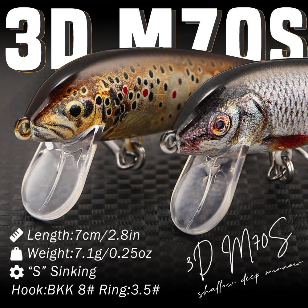 B&U Fishing Lures Sinking Minn - огляд і ціна Fishing Lure Swimbait