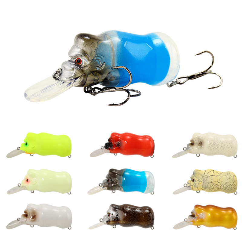 64mm 16G Floating Orangutan Lu - огляд і ціна Fishing Lure Crankbait
