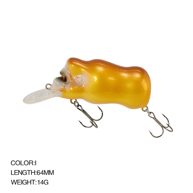 64mm 16G Floating Orangutan Lu - огляд і ціна Fishing Lure Crankbait