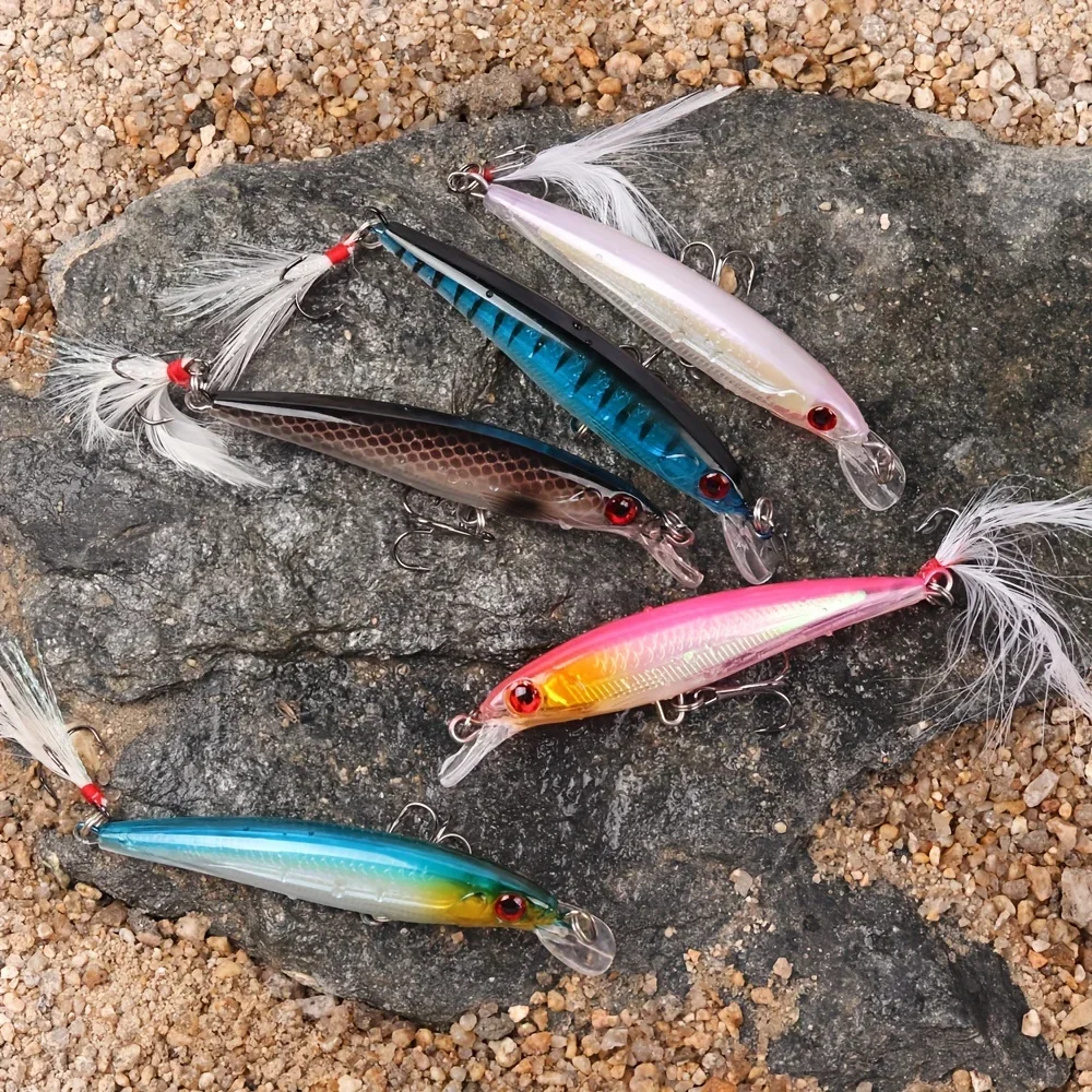 Laser 3D Eyes Bionic Minnow Fi - огляд і ціна Fishing Lure Box
