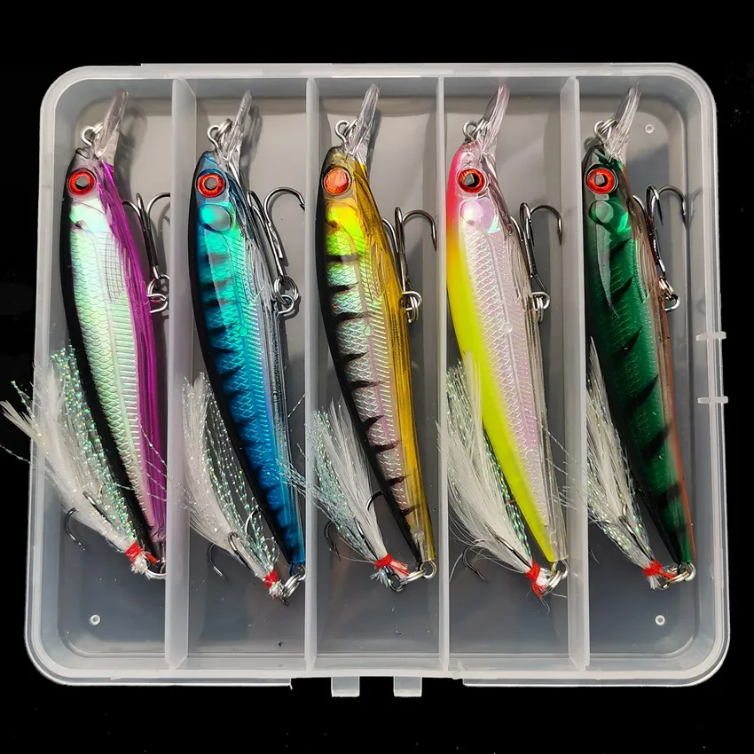 Laser 3D Eyes Bionic Minnow Fi - огляд і ціна Fishing Lure Box