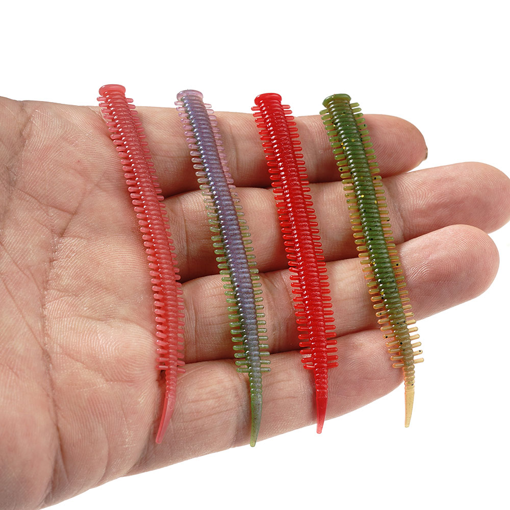 SUNMILE 10pcs Sand Worm Lures  - огляд і ціна Fishing Lure Soft Plastic