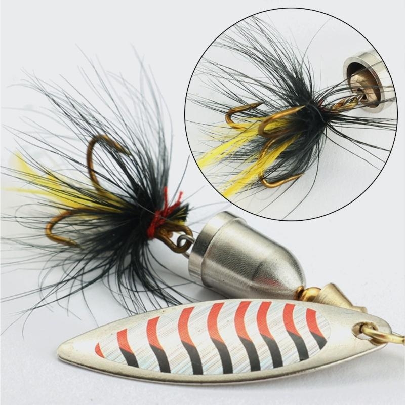 5Pcs Spinner Fishing Lures wit - огляд і ціна Fishing Lure Spinnerbait