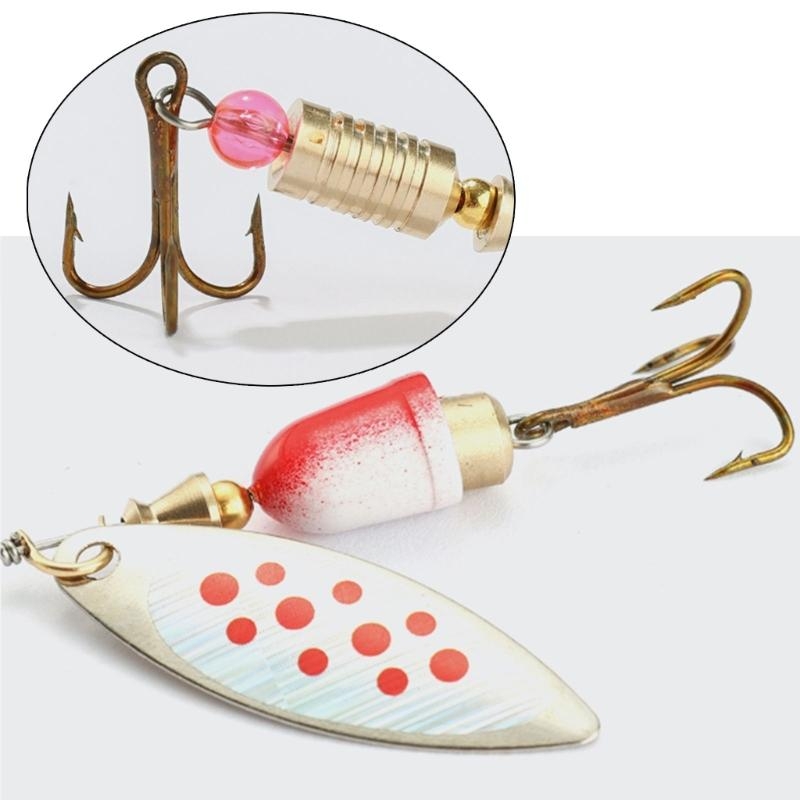 5Pcs Spinner Fishing Lures wit - огляд і ціна Fishing Lure Spinnerbait