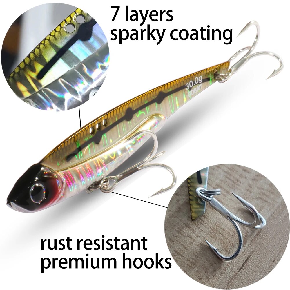 GOBAIT VIB Fishing Lure 20g 25 - огляд і ціна Fishing Lure Blade Bait