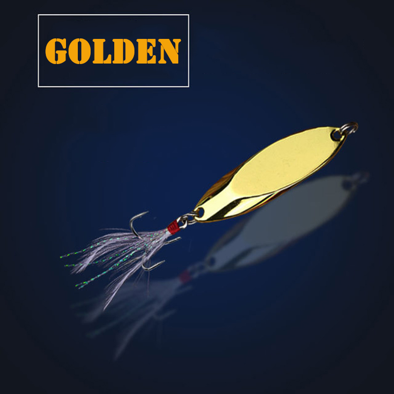 1pc 2.5g-35g Metal Spoon Lure  - огляд і ціна Fishing Lure Spinnerbait