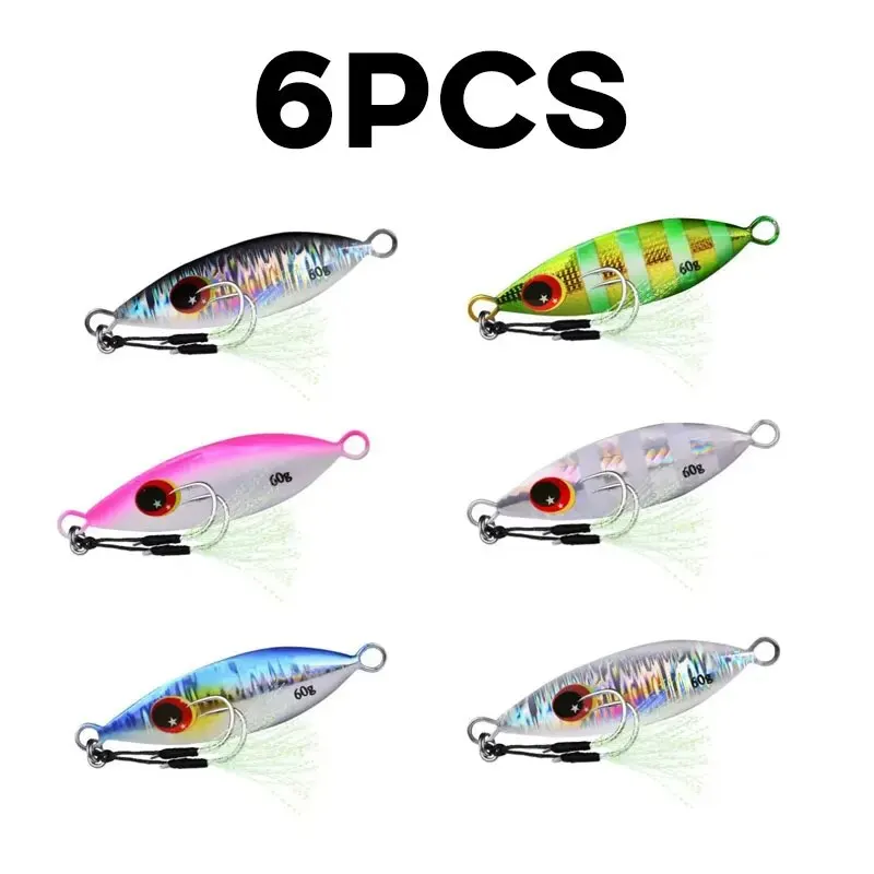 Inchiku Metal Jig Spoon Lure 6 - огляд і ціна Fishing Lure Buzzbait
