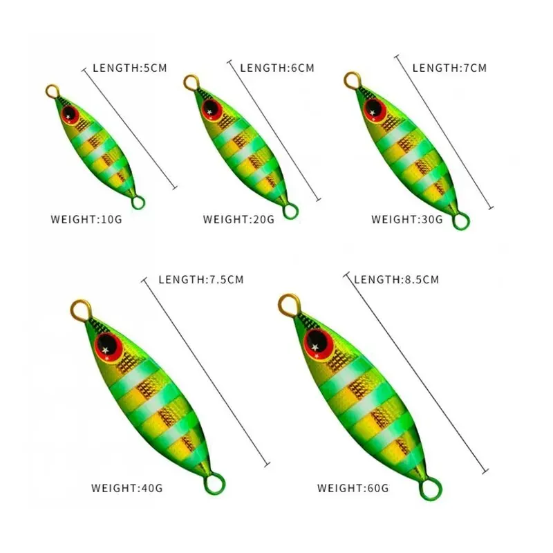 Inchiku Metal Jig Spoon Lure 6 - огляд і ціна Fishing Lure Buzzbait