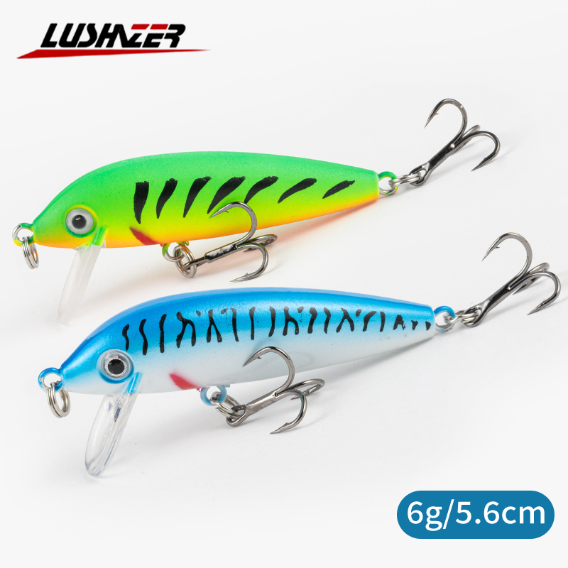 LUSHAZER Sinking Minnow Baits  - огляд і ціна Fishing Lure Crankbait