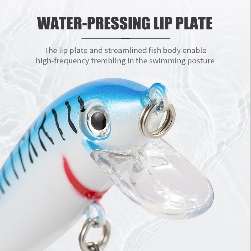 LUSHAZER Sinking Minnow Baits  - огляд і ціна Fishing Lure Crankbait