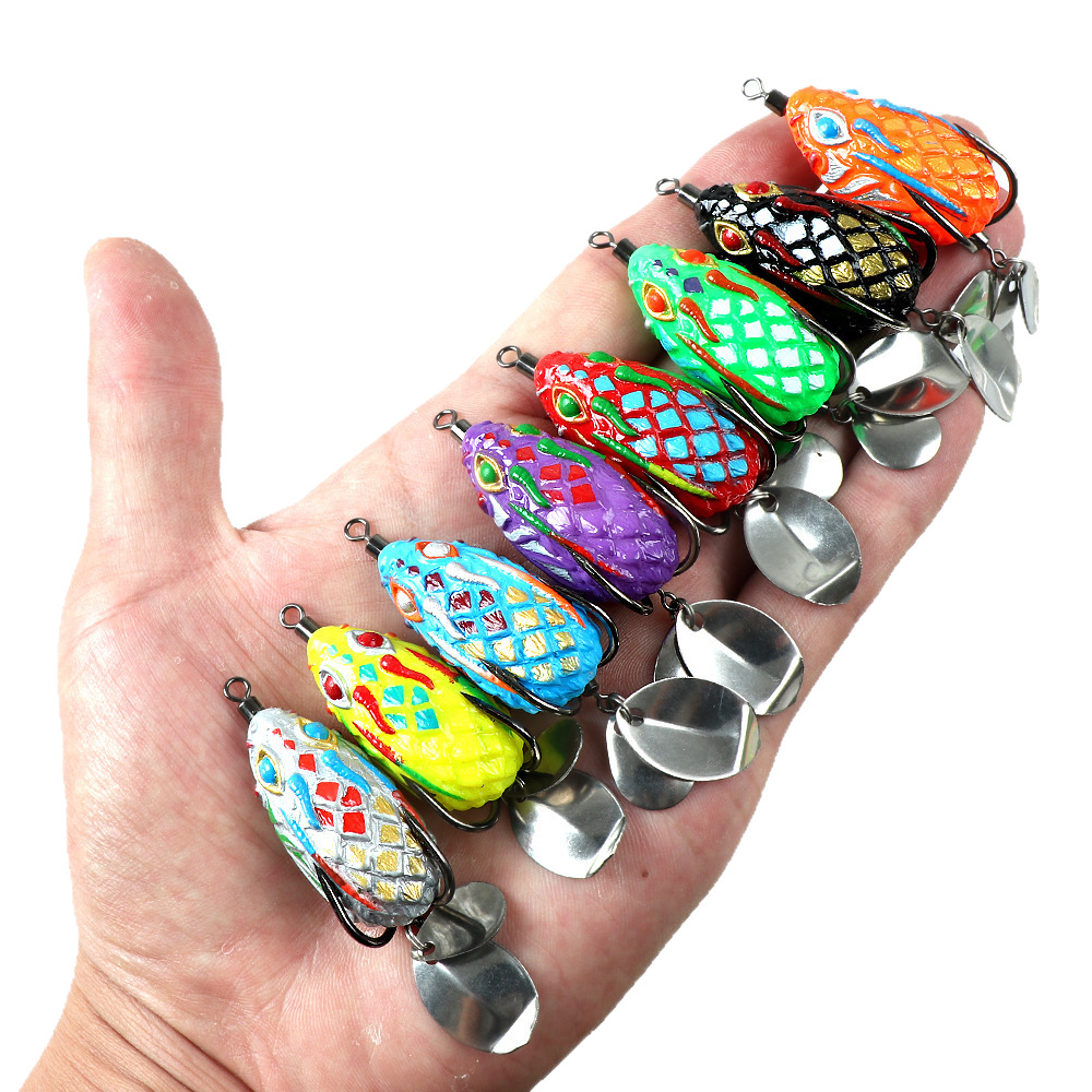 4cm/5.8g 1pc/8pcs Thai Style T - огляд і ціна Fishing Lure Blade Bait