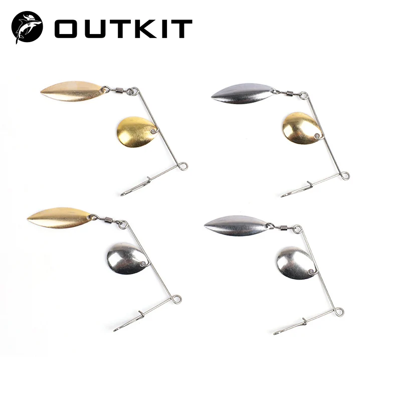 OUTKIT 5pcs 2.5g Spinner Fishi - огляд і ціна Fishing Lure Buzzbait