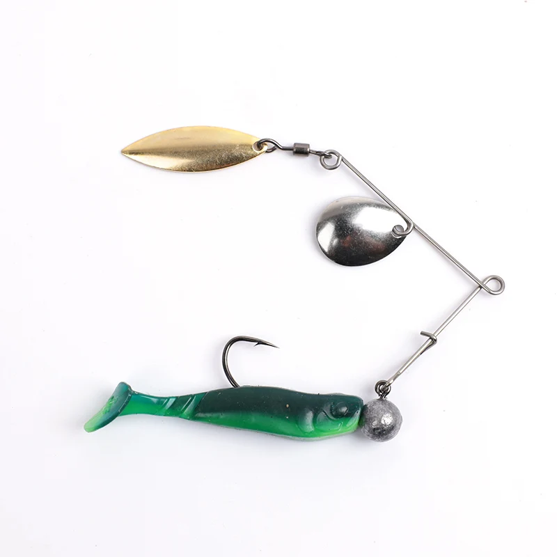 OUTKIT 5pcs 2.5g Spinner Fishi - огляд і ціна Fishing Lure Buzzbait