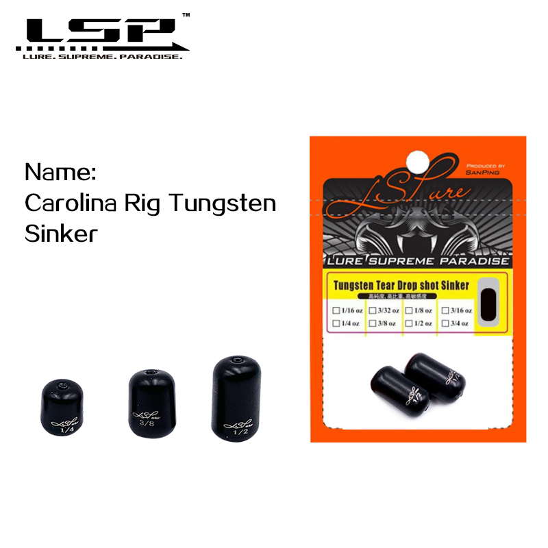 LSP Carolina Rig Sinker 1/8 -  - огляд і ціна Fishing Lure Accessories