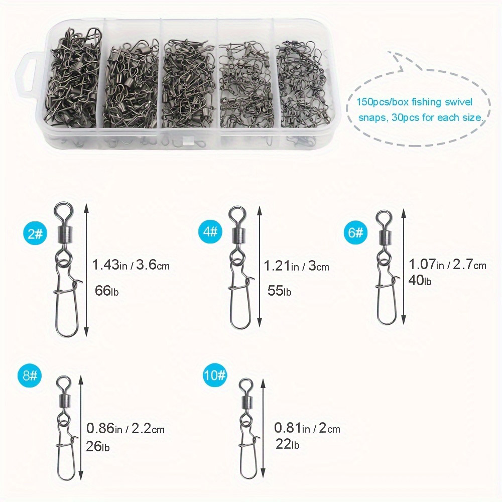 95/210 PCS Set Fishing Connect - огляд і ціна Fishing Lure Kit
