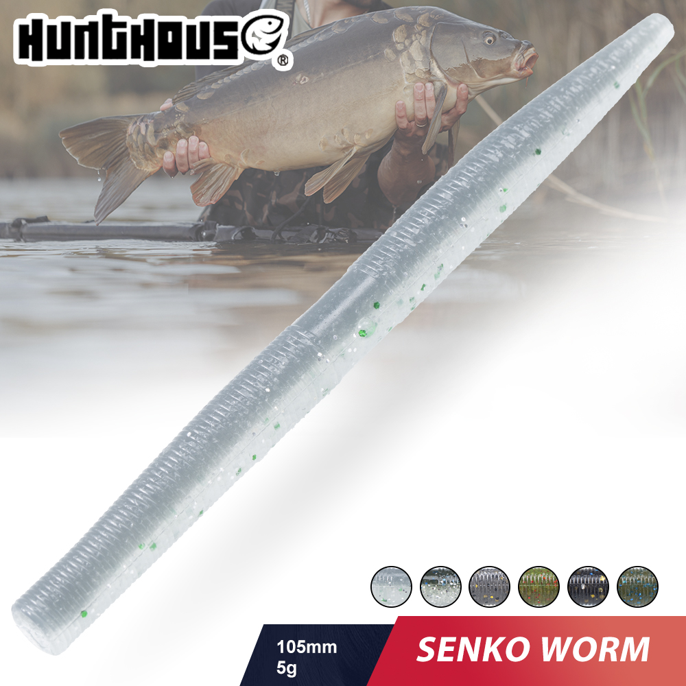 Hunthouse Senko Worm Soft Fish - огляд і ціна Fishing Lure Soft Plastic