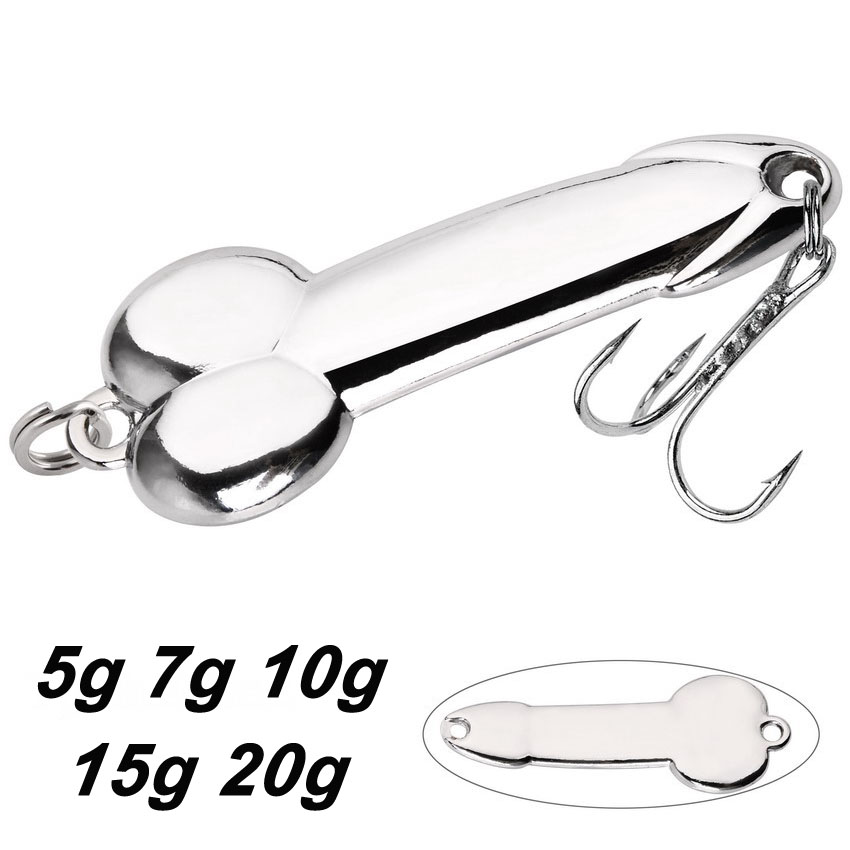 Metal Spoon Penis Shape Fishin - огляд і ціна Fishing Lure Spoon