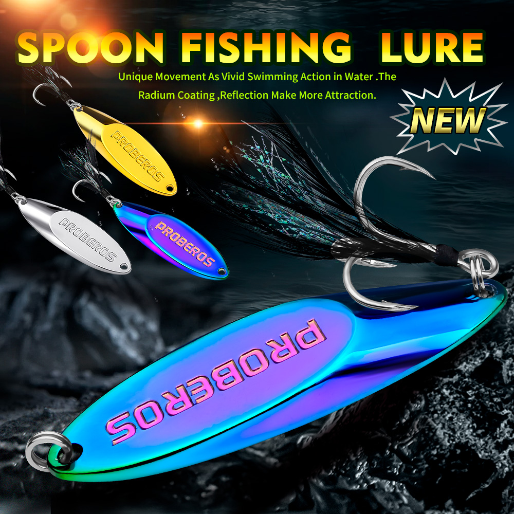 Proberos  32-87mm 3.7-60g Fish - огляд і ціна Fishing Lure Spinnerbait