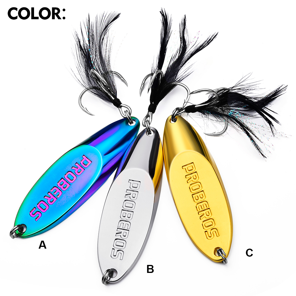 Proberos  32-87mm 3.7-60g Fish - огляд і ціна Fishing Lure Spinnerbait