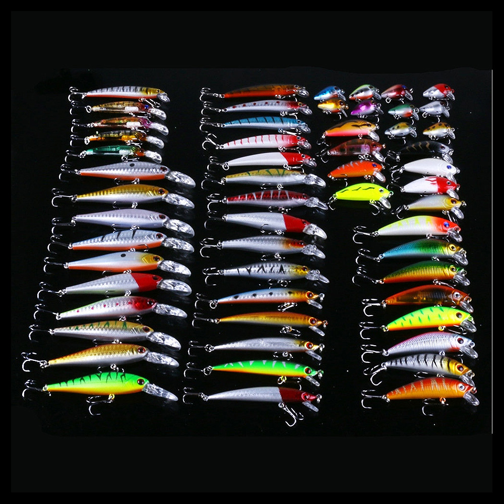 Pro Fishing Lures Kit 56 Piece - огляд і ціна Fishing Lure Crankbait