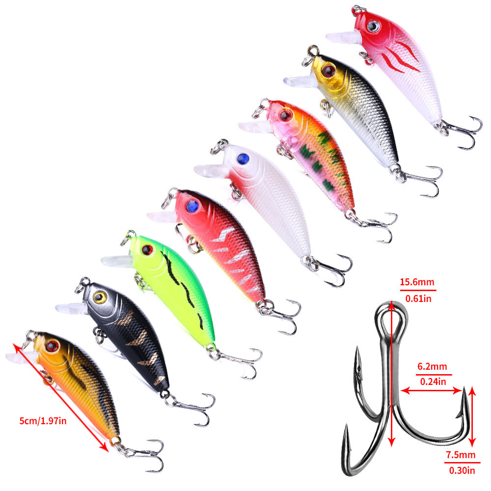 Pro Fishing Lures Kit 56 Piece - огляд і ціна Fishing Lure Crankbait
