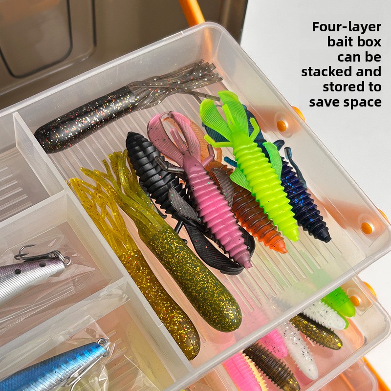 Large Four-Layer Outdoor Fishi - огляд і ціна Fishing Lure Box