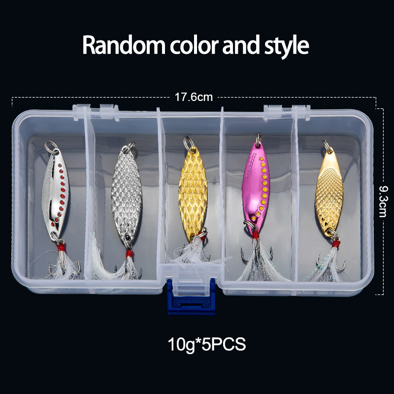 Metal Spoon Spinner Fishing Lu - огляд і ціна Fishing Lure Spoon