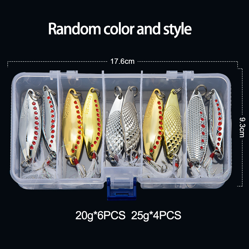 Metal Spoon Spinner Fishing Lu - огляд і ціна Fishing Lure Spoon