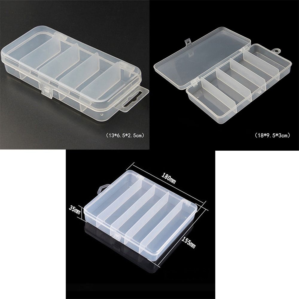 1/3pcs 3 Sizes of Plastic Fish - огляд і ціна Fishing Lure Box