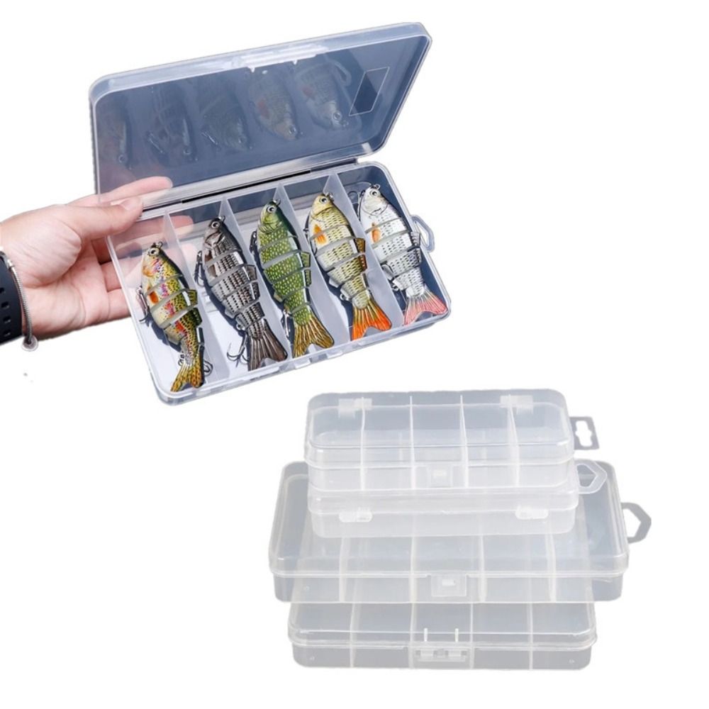 1/3pcs 3 Sizes of Plastic Fish - огляд і ціна Fishing Lure Box