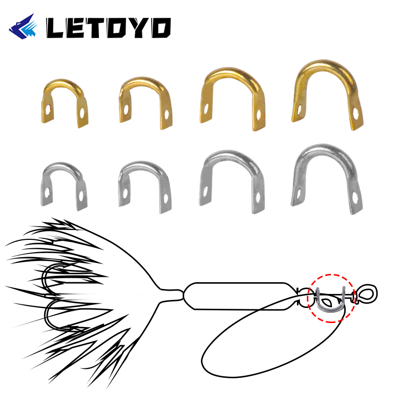 LETOYO 100pcs Folded Clevises  - огляд і ціна Fishing Lure Kit