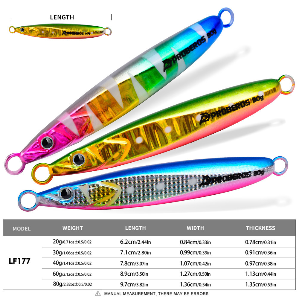 LHFSH Luminous Metal Jig Fishi - огляд і ціна Fishing Lure Buzzbait