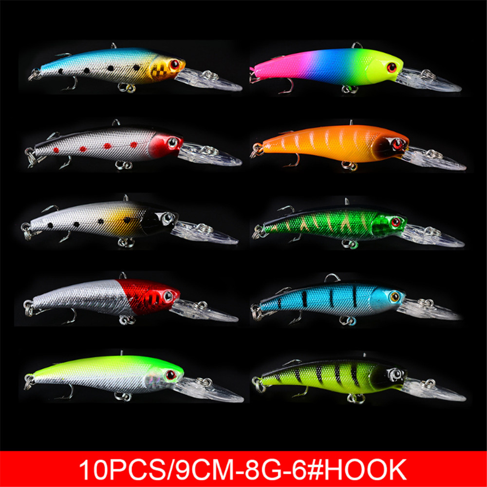 20pcs/lot Minnow Fishing Lures - огляд і ціна Fishing Lure Making Kit