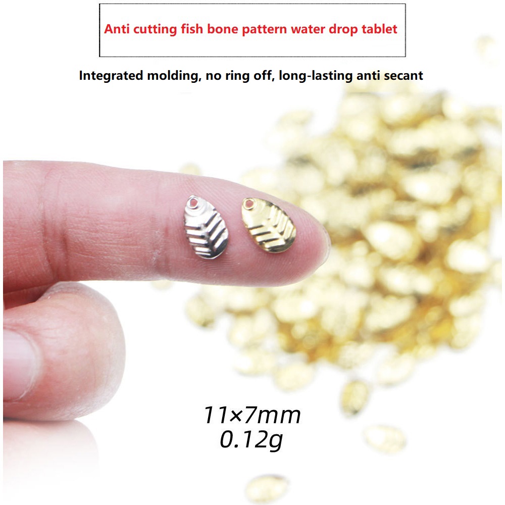 50Pcs/lot DIY Fishing Spinner  - огляд і ціна Fishing Lure Accessories