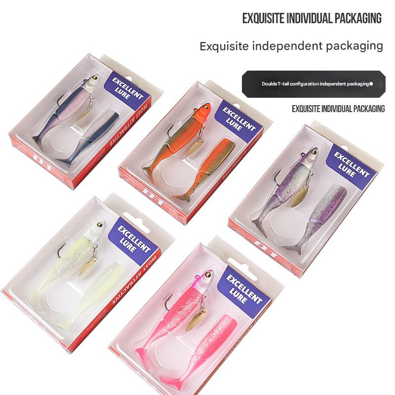 1Pcs Soft Swimbait Fishing Lur - огляд і ціна Fishing Lure Blade Bait