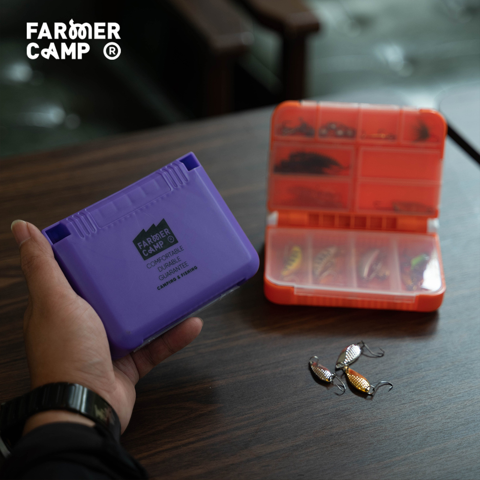 Portable Double Layer Fishing  - огляд і ціна Fishing Lure Spoon