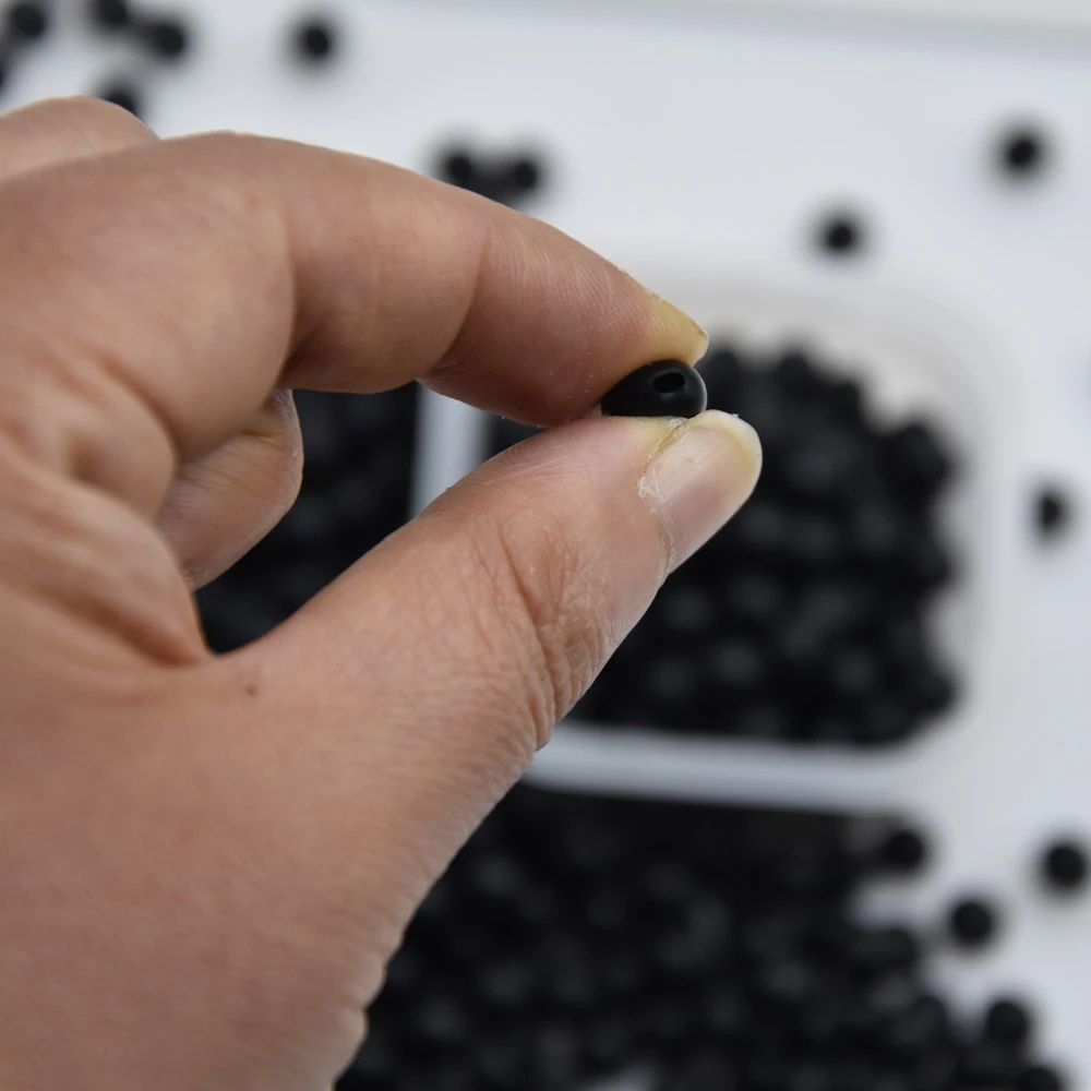 100pcs/lot Fishing Beads Space - огляд і ціна Fishing Lure Soft Plastic