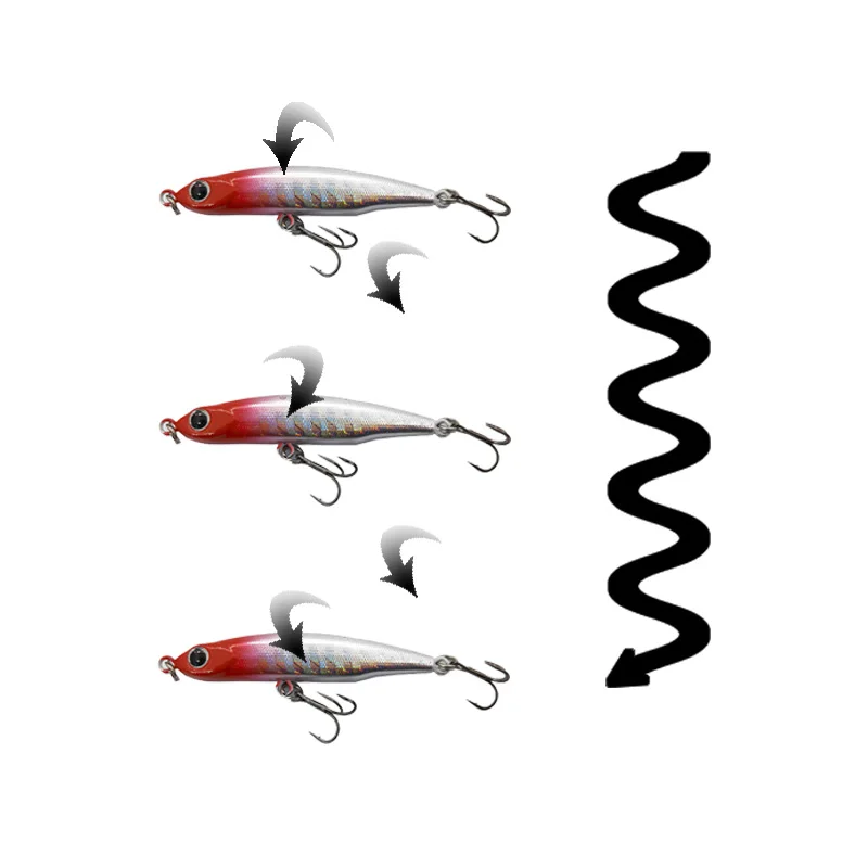 Mini Sinking Pencil 3.2g Fishi - огляд і ціна Fishing Lure Crankbait