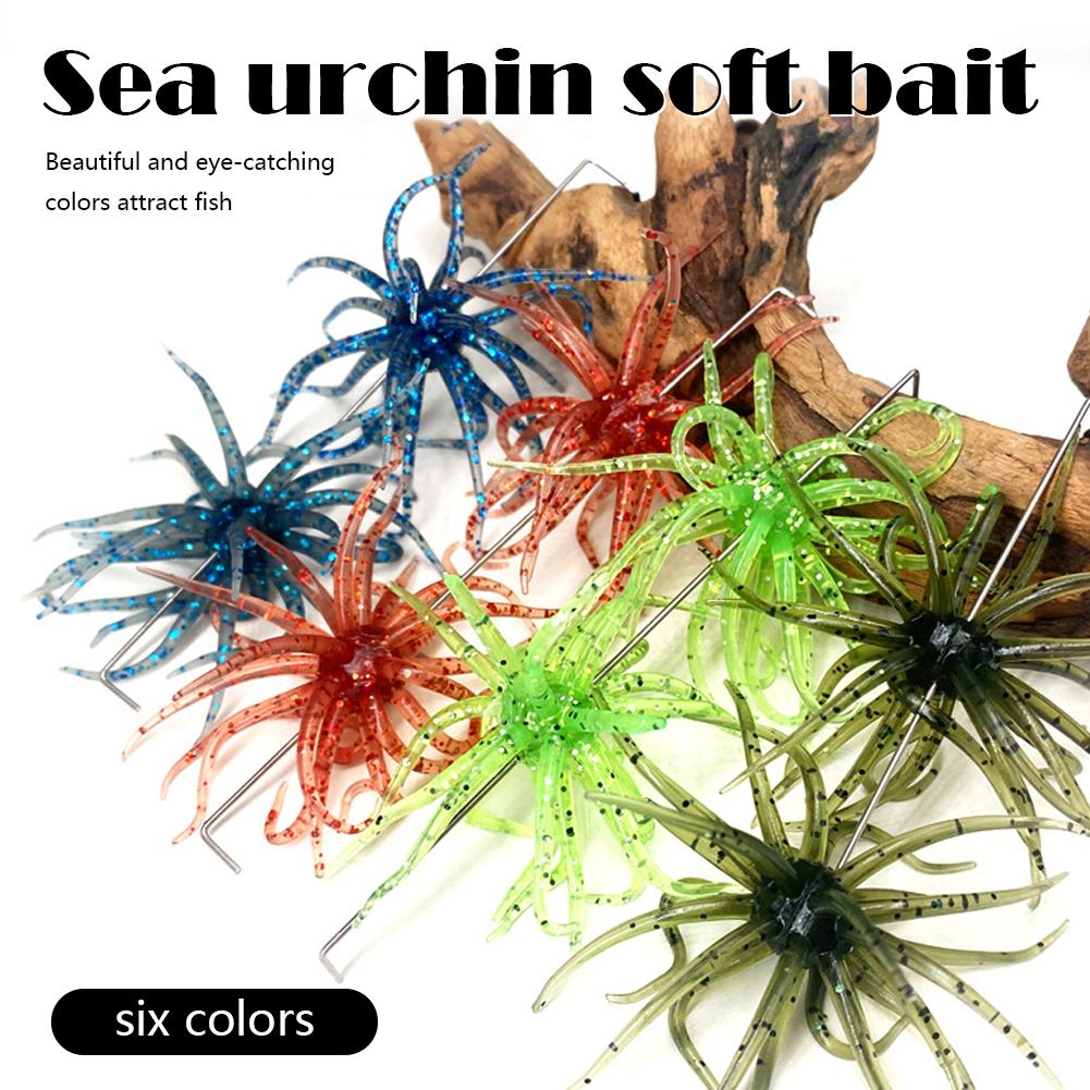 Floating TPR Sea Urchin Spiky  - огляд і ціна Fishing Lure Spinnerbait