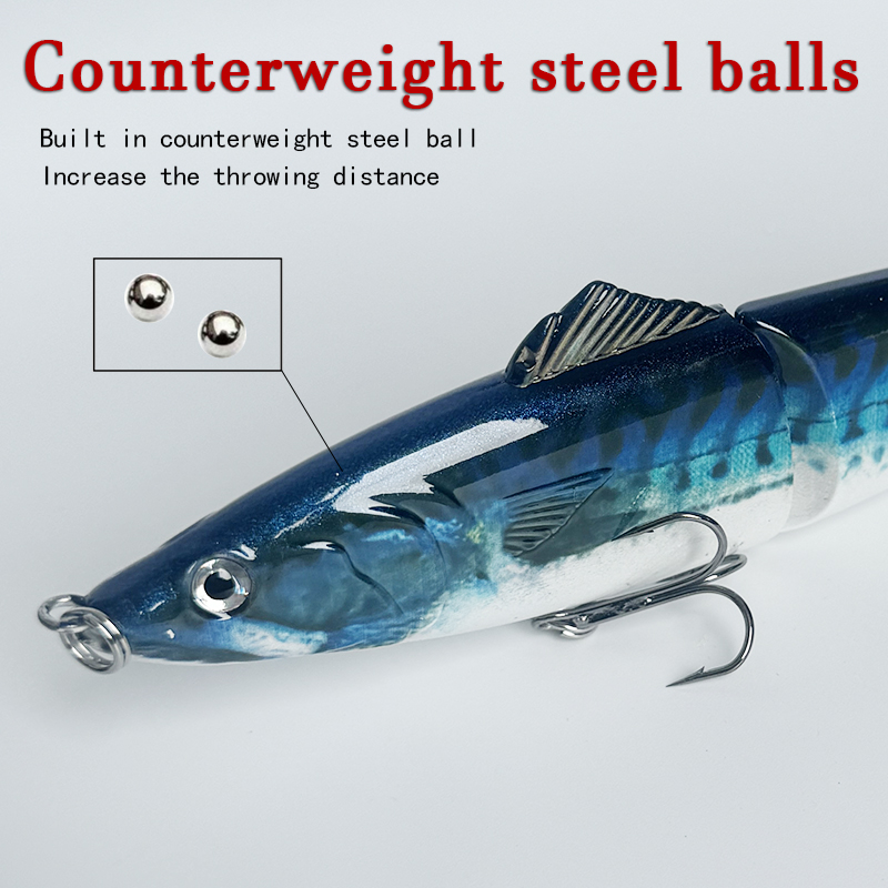 20cm55g Bionic Multi-Section L - огляд і ціна Fishing Lure Popper