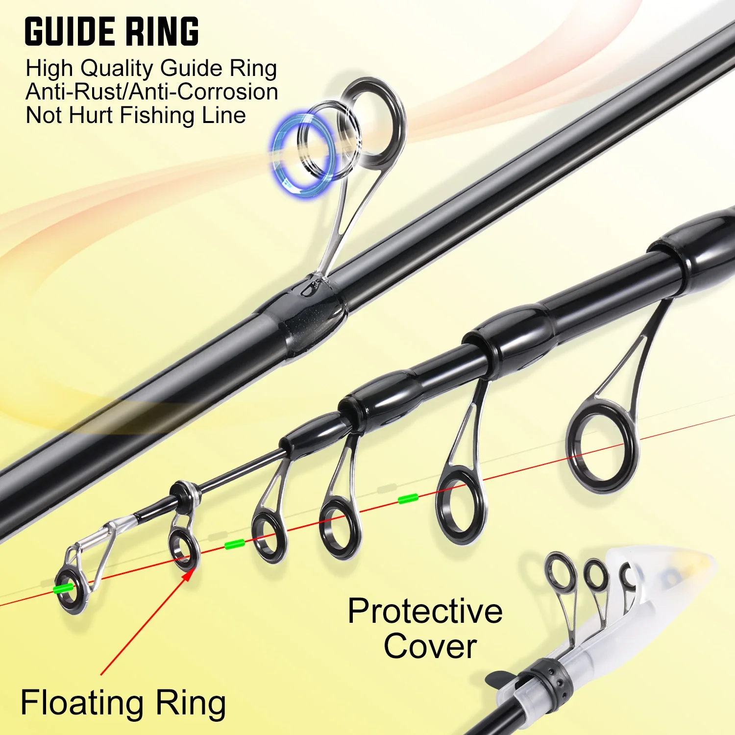 Sougayilang Telescopic Fishing - огляд і ціна Fishing Lure Spinner