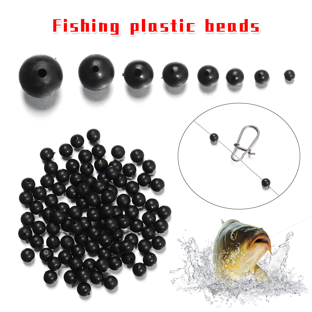 100pcs/lot Fishing Beads Space - огляд і ціна Fishing Lure Accessories